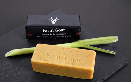 Farm Goat Soap 110g - Sumac & Lemongrass