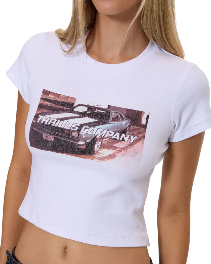 THRILLS - Full Speed Mini Tee - WHITE