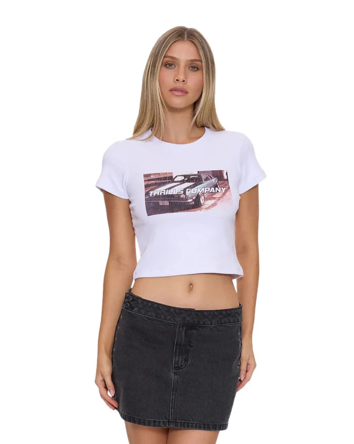 THRILLS - Full Speed Mini Tee - WHITE