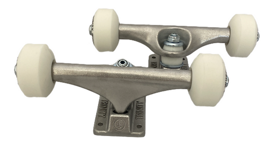 Trinity Trucks/Wheels/Bearings Combo 5.0 Raw set