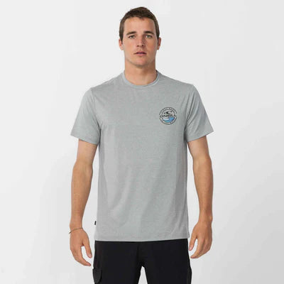 O'NEILL - TRVLR Peak UPF Tee - Heather Grey