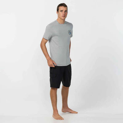 O'NEILL - TRVLR Peak UPF Tee - Heather Grey
