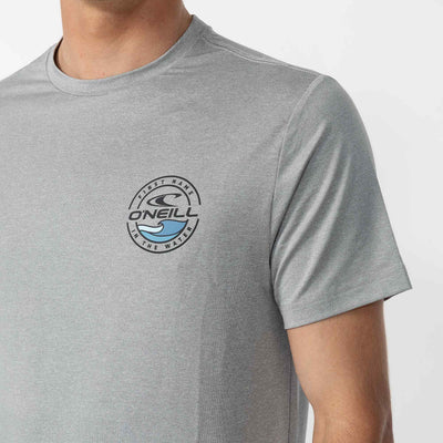 O'NEILL - TRVLR Peak UPF Tee - Heather Grey
