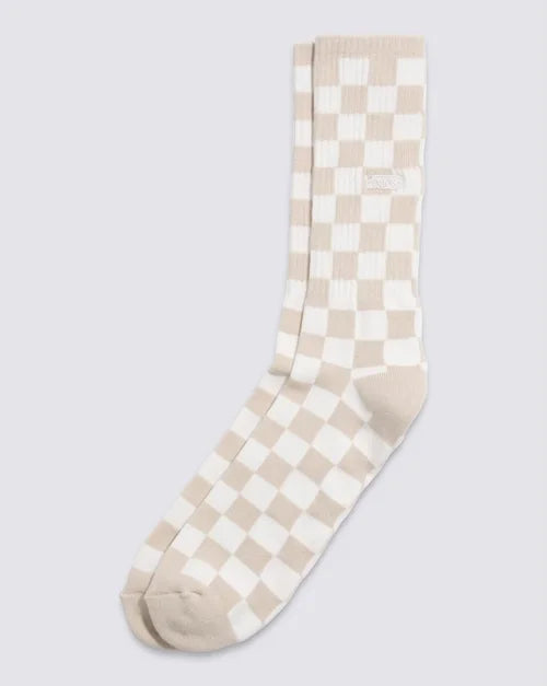 VANS - Checkerboard Crew Sock - Oatmeal