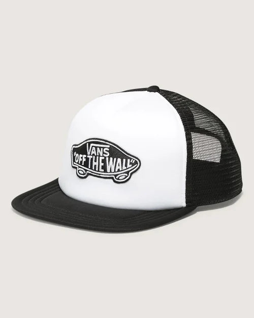 VANS - Classic Patch Curved Bill Trucker Hat - Black/White