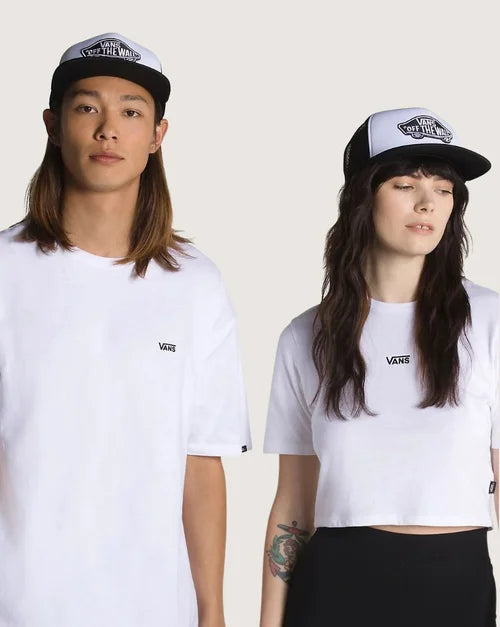 VANS - Classic Patch Curved Bill Trucker Hat - Black/White