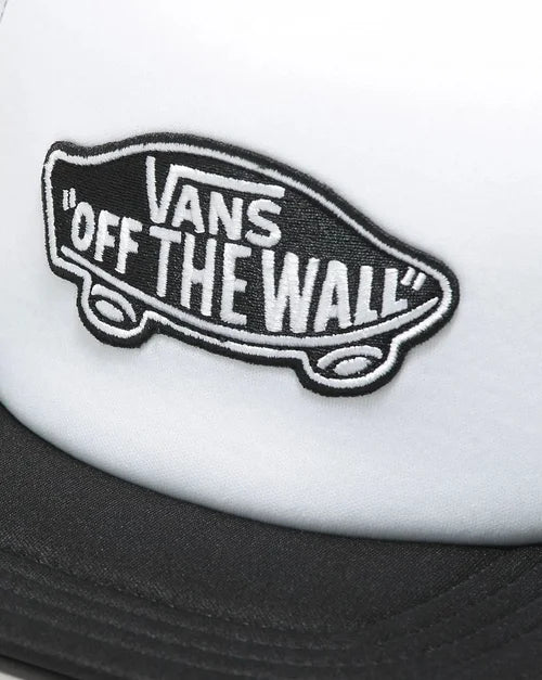VANS - Classic Patch Curved Bill Trucker Hat - Black/White