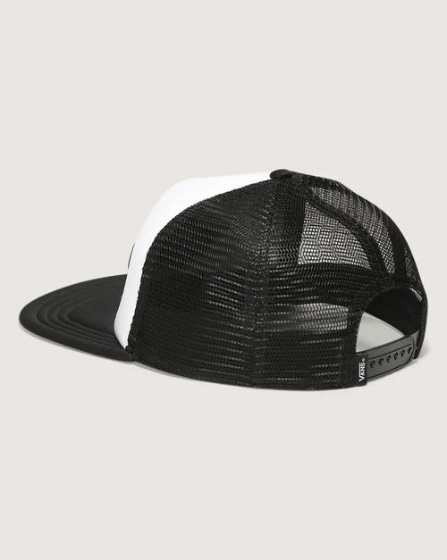 VANS - Classic Patch Curved Bill Trucker Hat - Black/White