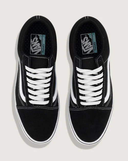 VANS - Comfycush Old Skool  - BLACK/TRUE WHITE