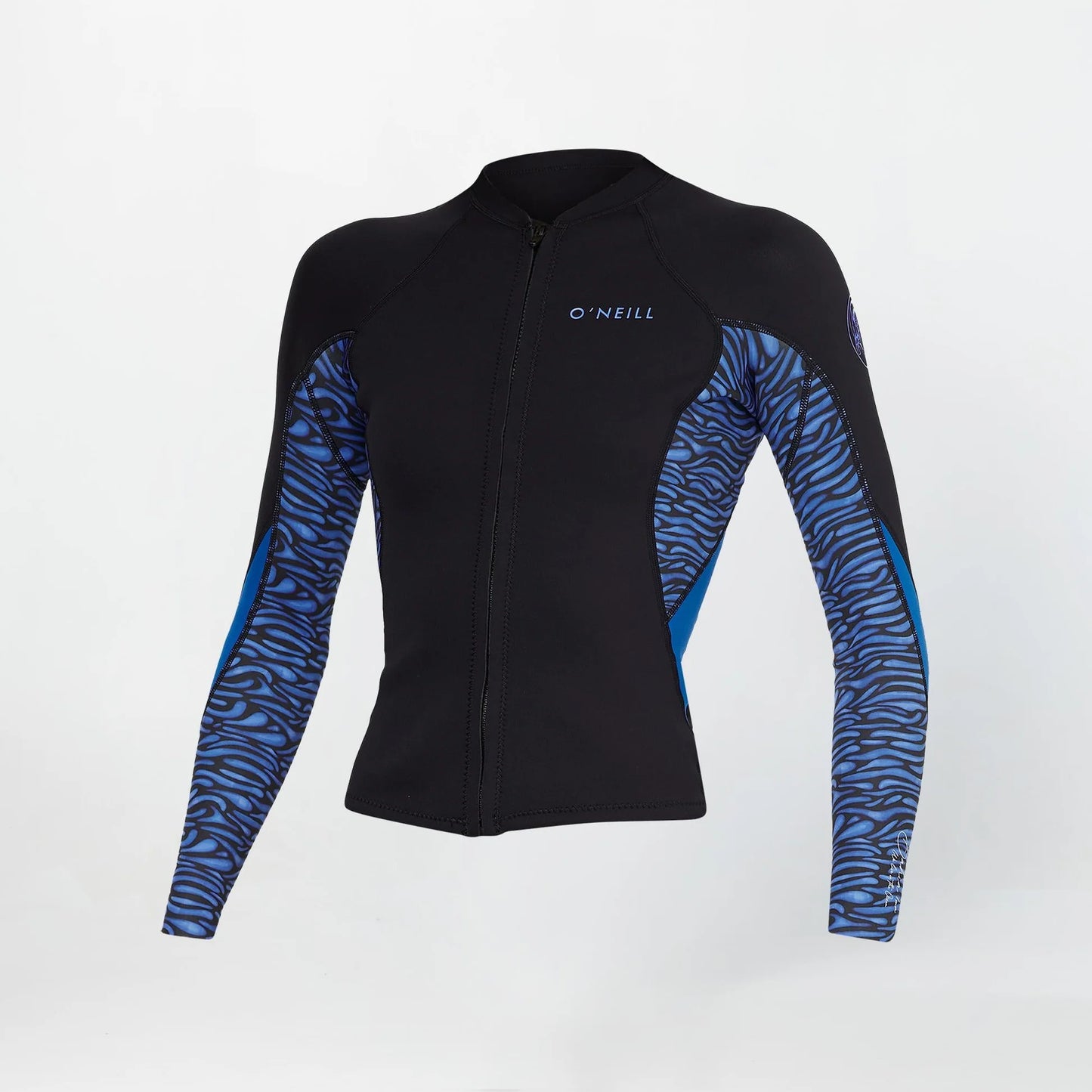 O'NEILL - Women's Bahia Full Zip 1.5mm Wetsuit Jacket - Jungle Surf