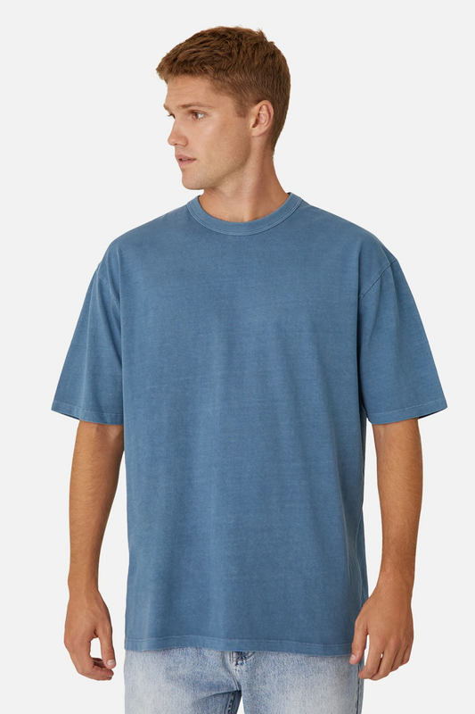 INDUSTRIE - The Del Sur Tee - SEA BLUE 21