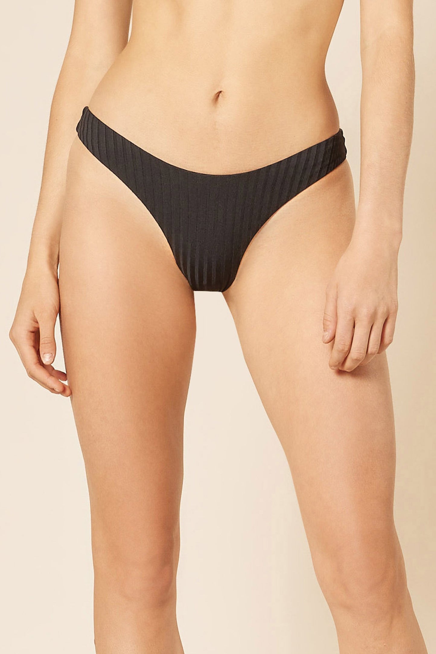 NUDE LUCY - Classic Bikini Brief - BLACK