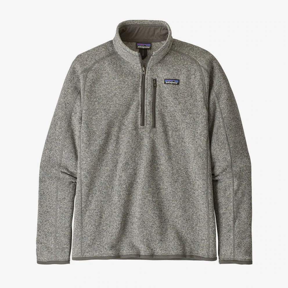 PATAGONIA - Men's Better Sweater 1/4 Zip - Stonewash