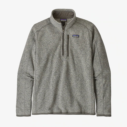 PATAGONIA - Men's Better Sweater 1/4 Zip - Stonewash