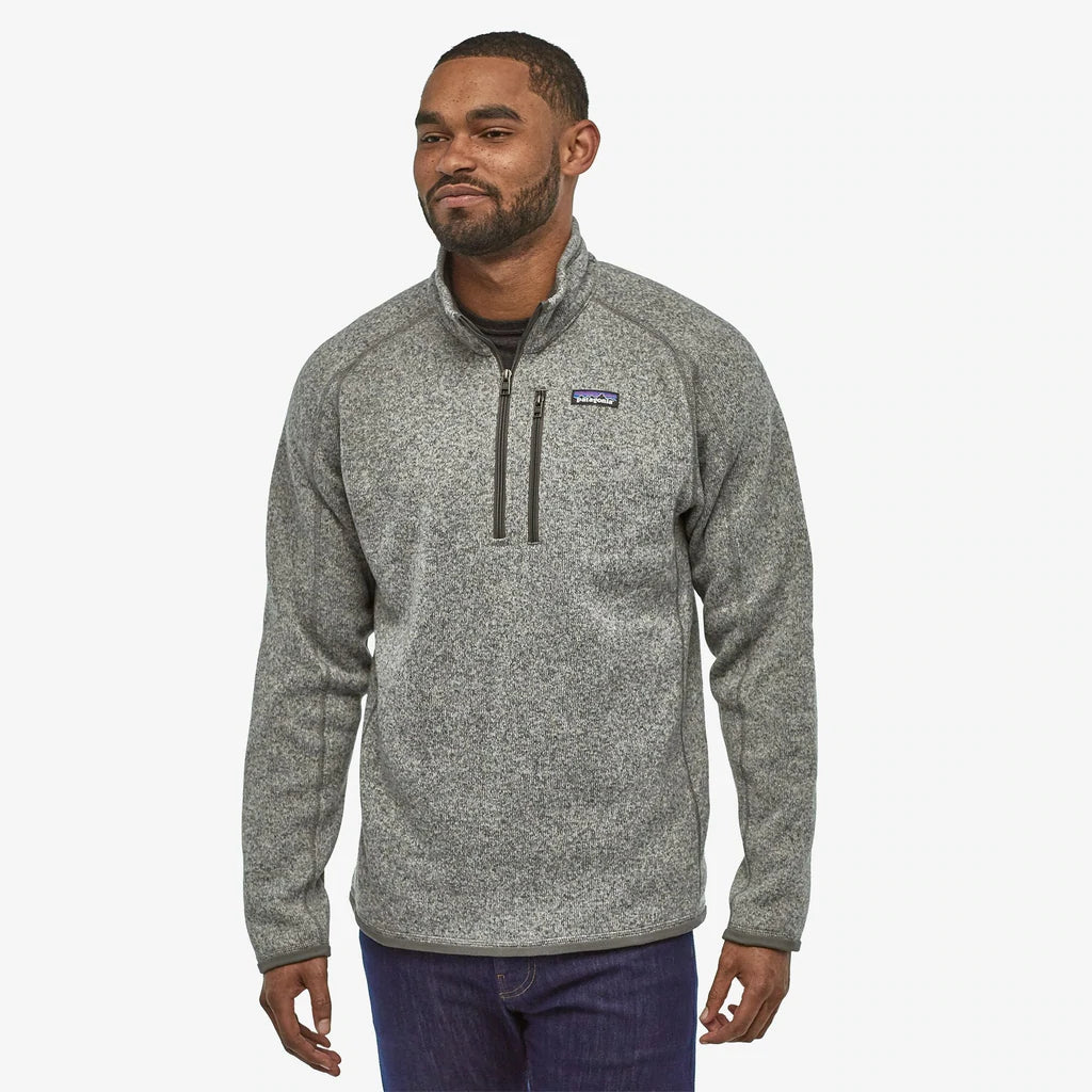 PATAGONIA - Men's Better Sweater 1/4 Zip - Stonewash