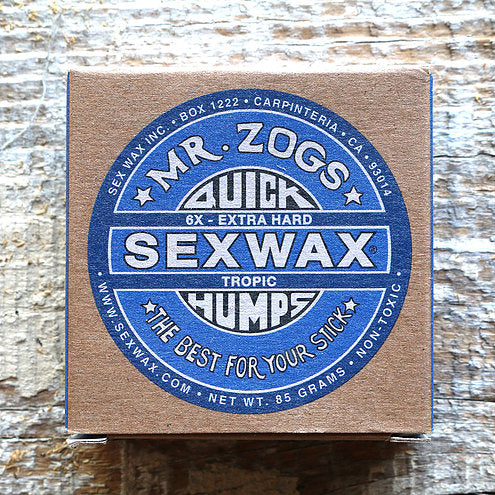 MR ZOGS - Sexwax Quick Humps Surf Wax - ECO BOX