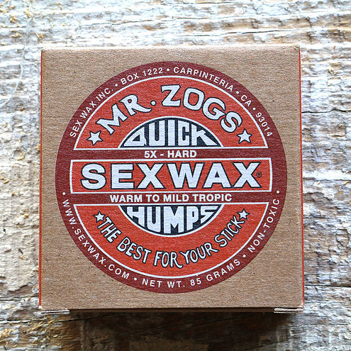 MR ZOGS - Sexwax Quick Humps Surf Wax - ECO BOX