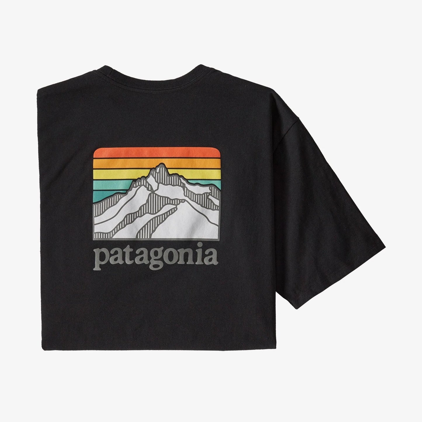 PATAGONIA - Men's Line Logo Ridge Pocket Responsibili-Tee® - Black