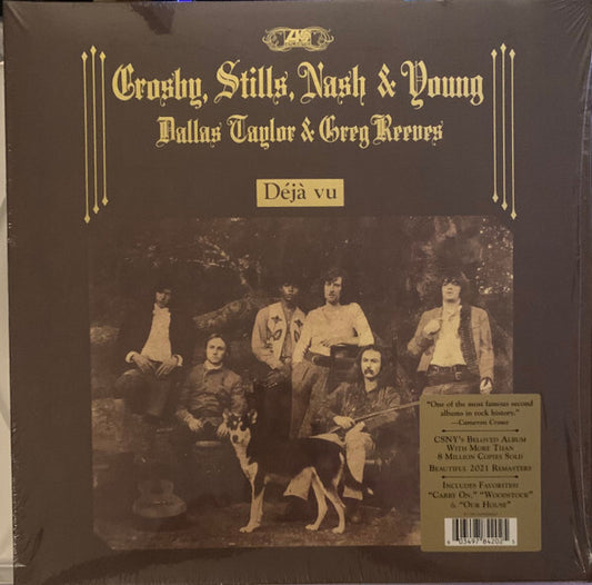 CROSBY, STILLS, NASH & YOUNG DEJA VU VINYL NEW