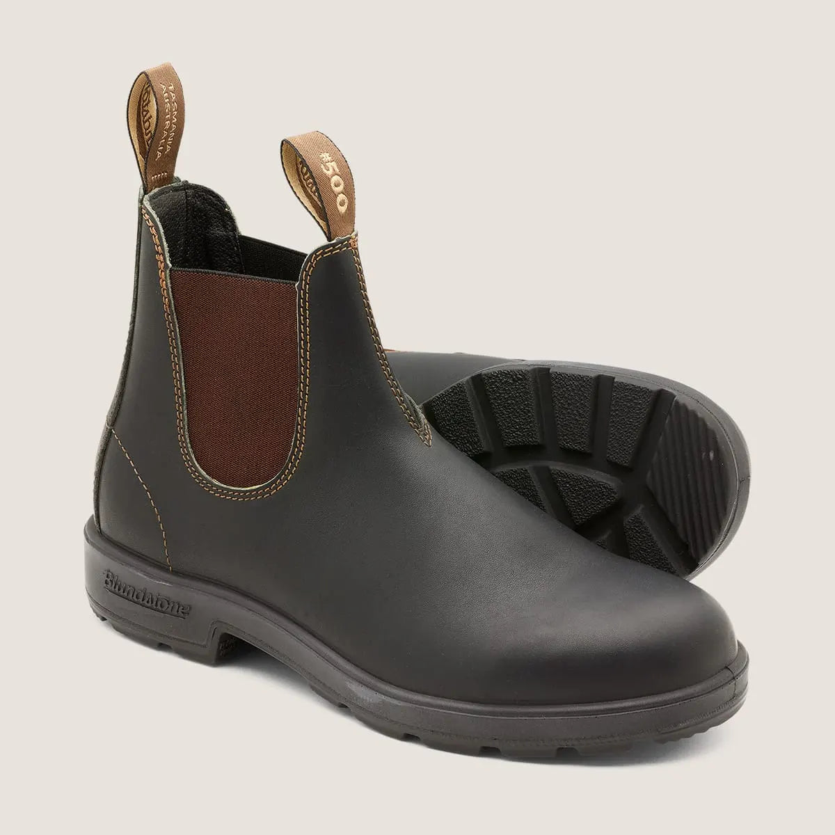 BLUNDSTONE - ELASTIC SIDED BOOT 500 - Brown