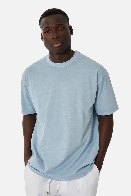 INDUSTRIE -  The Del Sur Tee - FRENCH BLUE