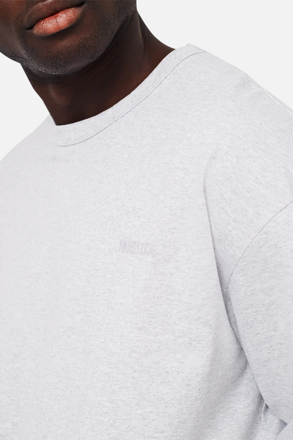 INDUSTRIE - THE DEL SUR L/S TEE - NEW MARLE GREY