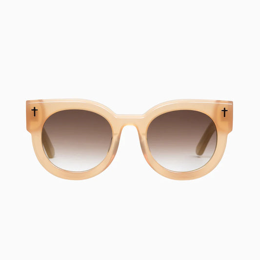 VALLEY EYEWEAR - A Dead Coffin Club - Peach / Brown Gradient Lens