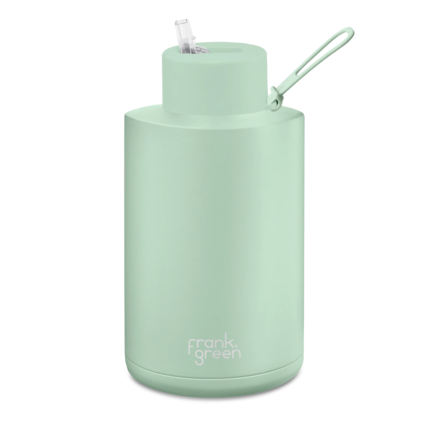 FRANK GREEN - Ceramic Reusable Bottle with Straw Lid - Extra Large 68oz / 2,000ml