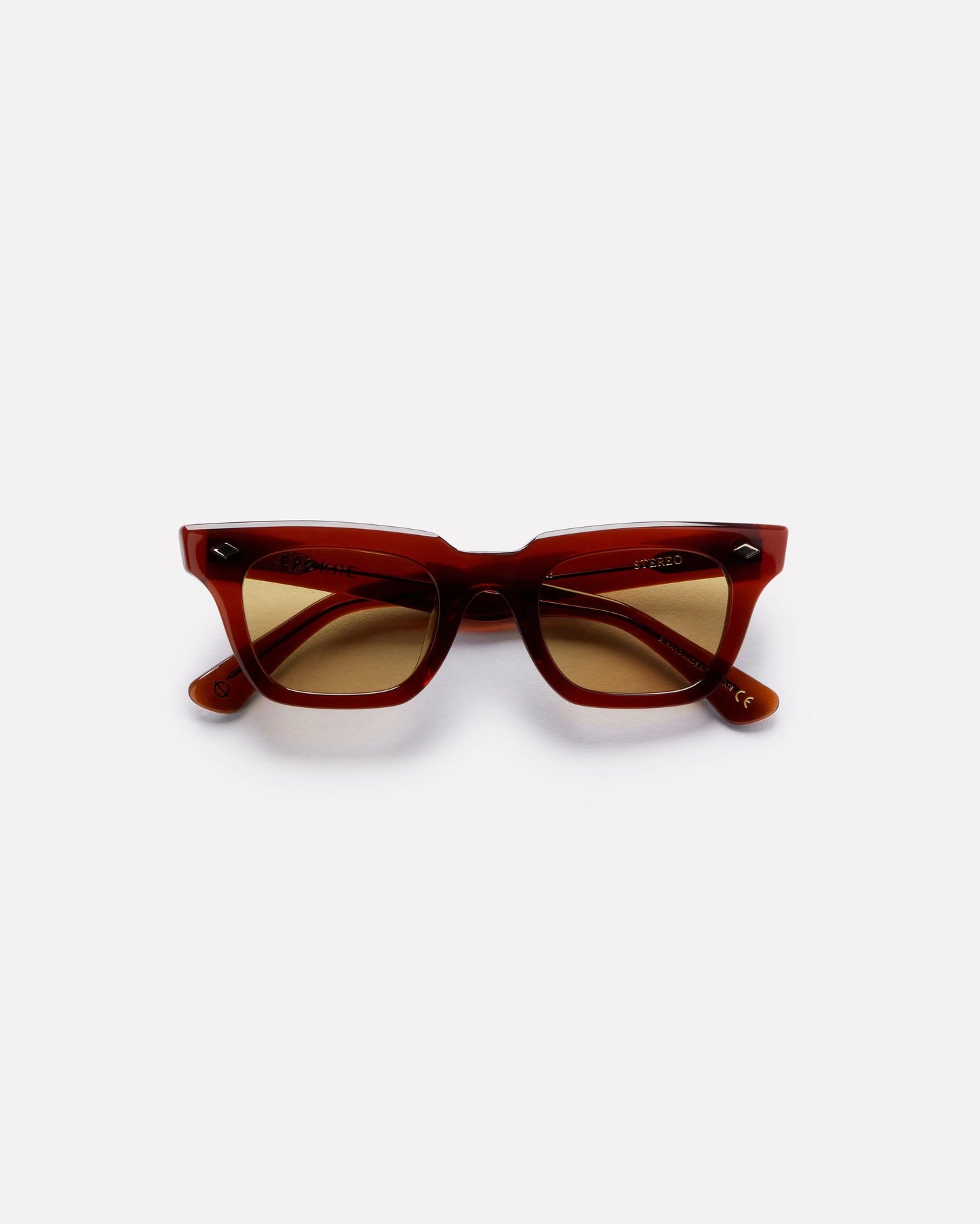 EPOKHE EYEWEAR - STEREO - Maple Polished / Brown