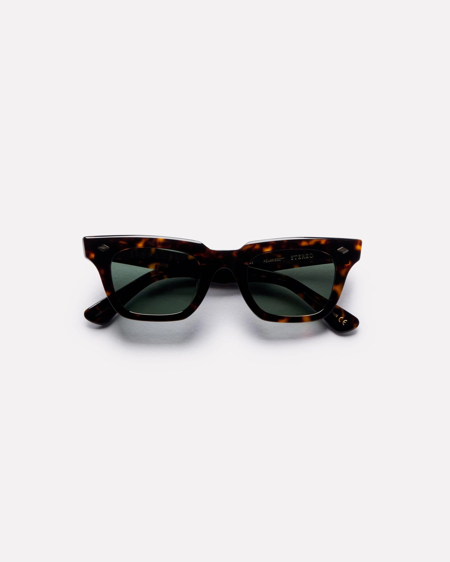 EPOKHE EYEWEAR - Stereo Tortoise Polished / Green Polarized