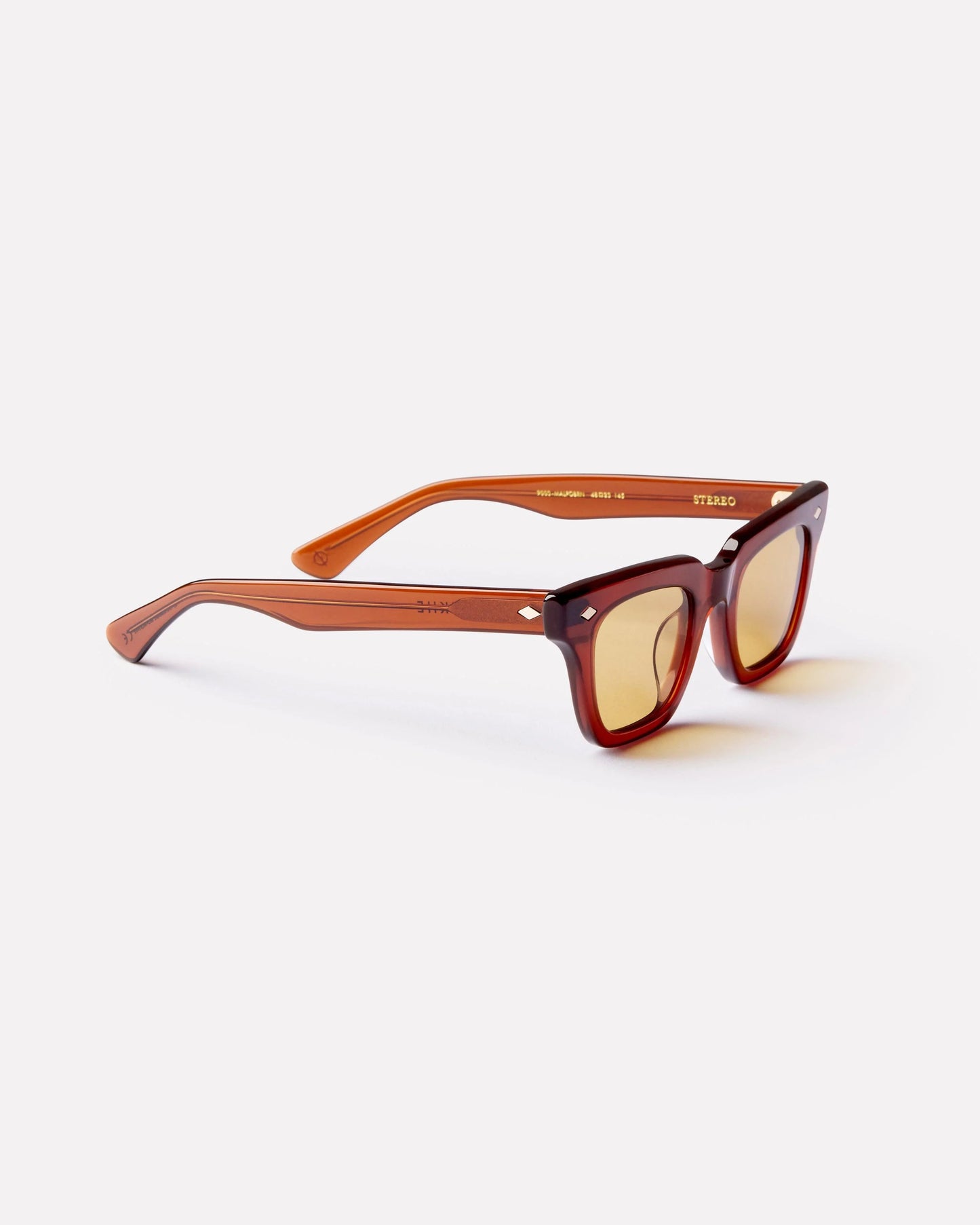 EPOKHE EYEWEAR - STEREO - Maple Polished / Brown