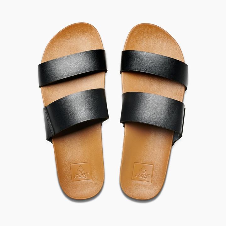 REEF - Cushion Bounce Vista - BLACK/NATURAL