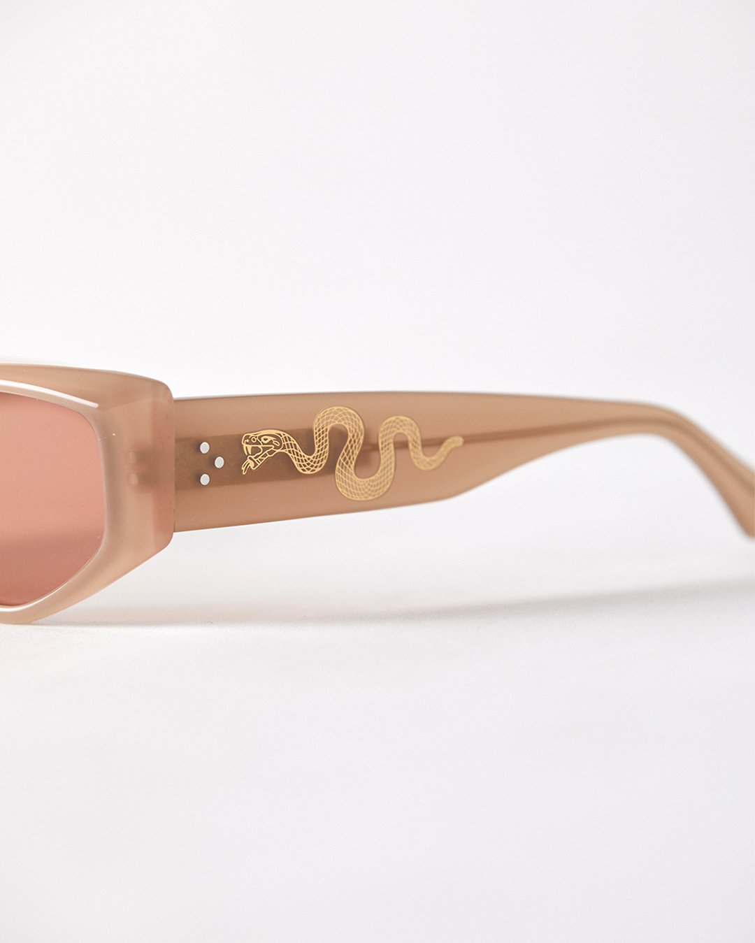 EPOKHE EYEWEAR - GUILTY - Bone Polished / Amber