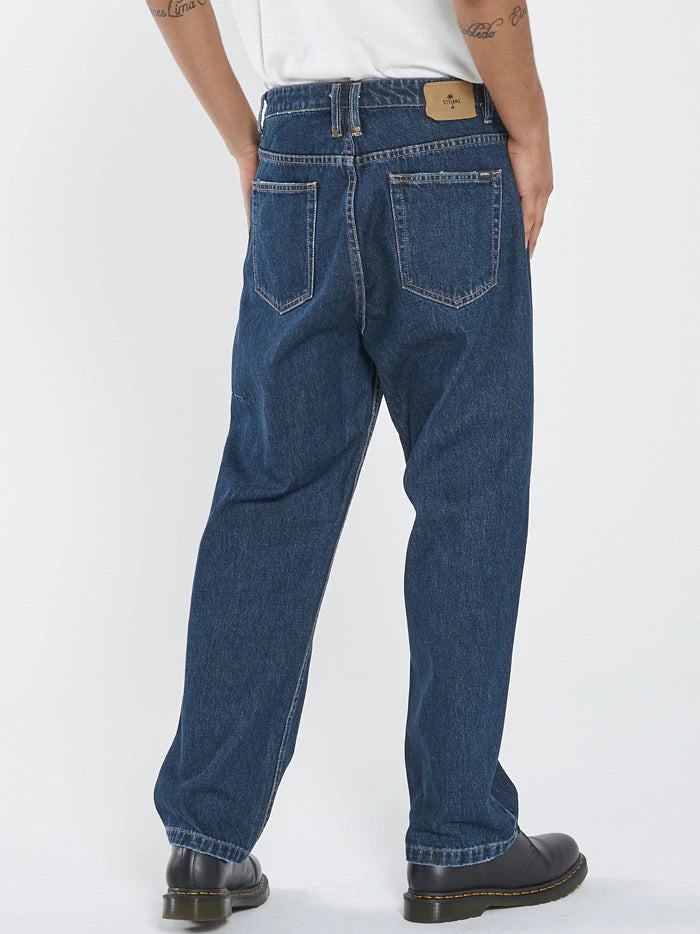 THRILLS - SLACKER DENIM JEAN - DARK RINSE BLUE