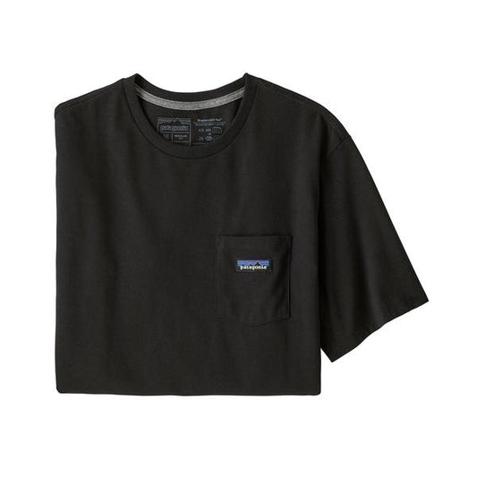 PATAGONIA - Men's P-6 Label Pocket Responsibili Tee - BLACK