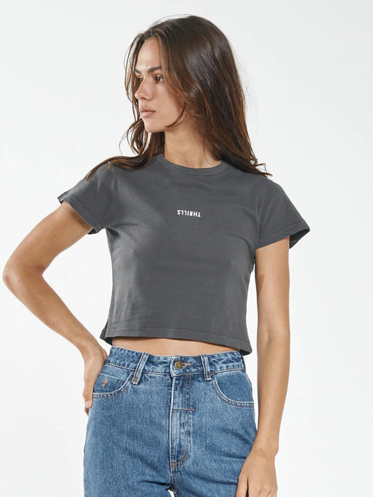 THRILLS - MINIMALS THRILLS MINI TEE - MERCH BLACK