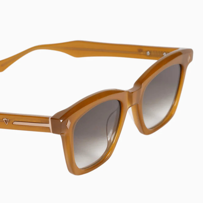 VALLEY EYEWEAR - HUTCH -Burnt Toffee w. Gold Metal Trim / Black Gradient Lens