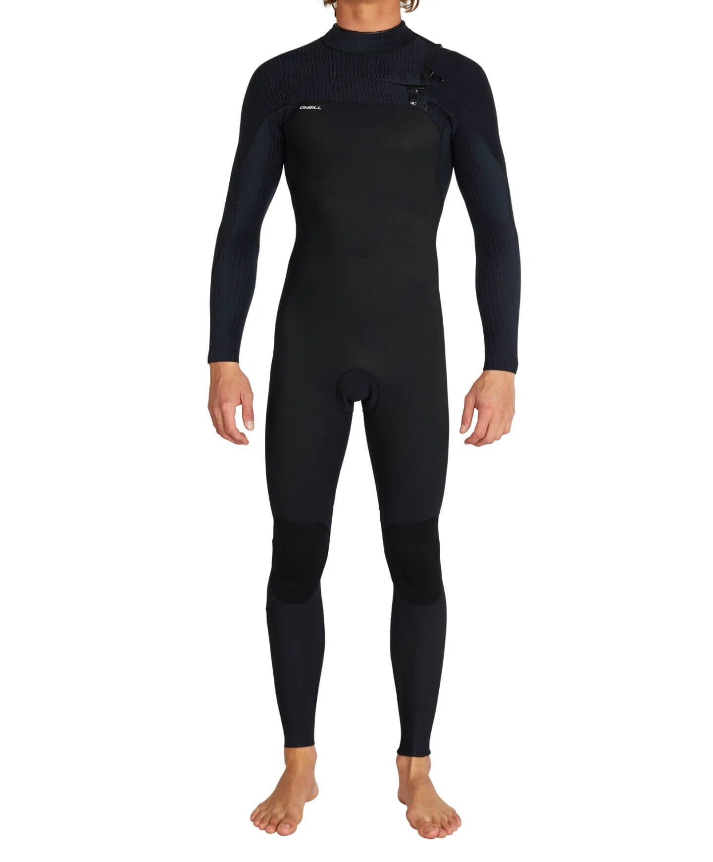 O'NEILL Hyperfreak 2/2mm Steamer Chest Zip Wetsuit - Black