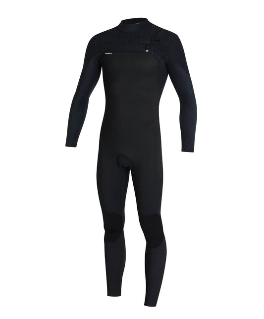 O'NEILL Hyperfreak 2/2mm Steamer Chest Zip Wetsuit - Black