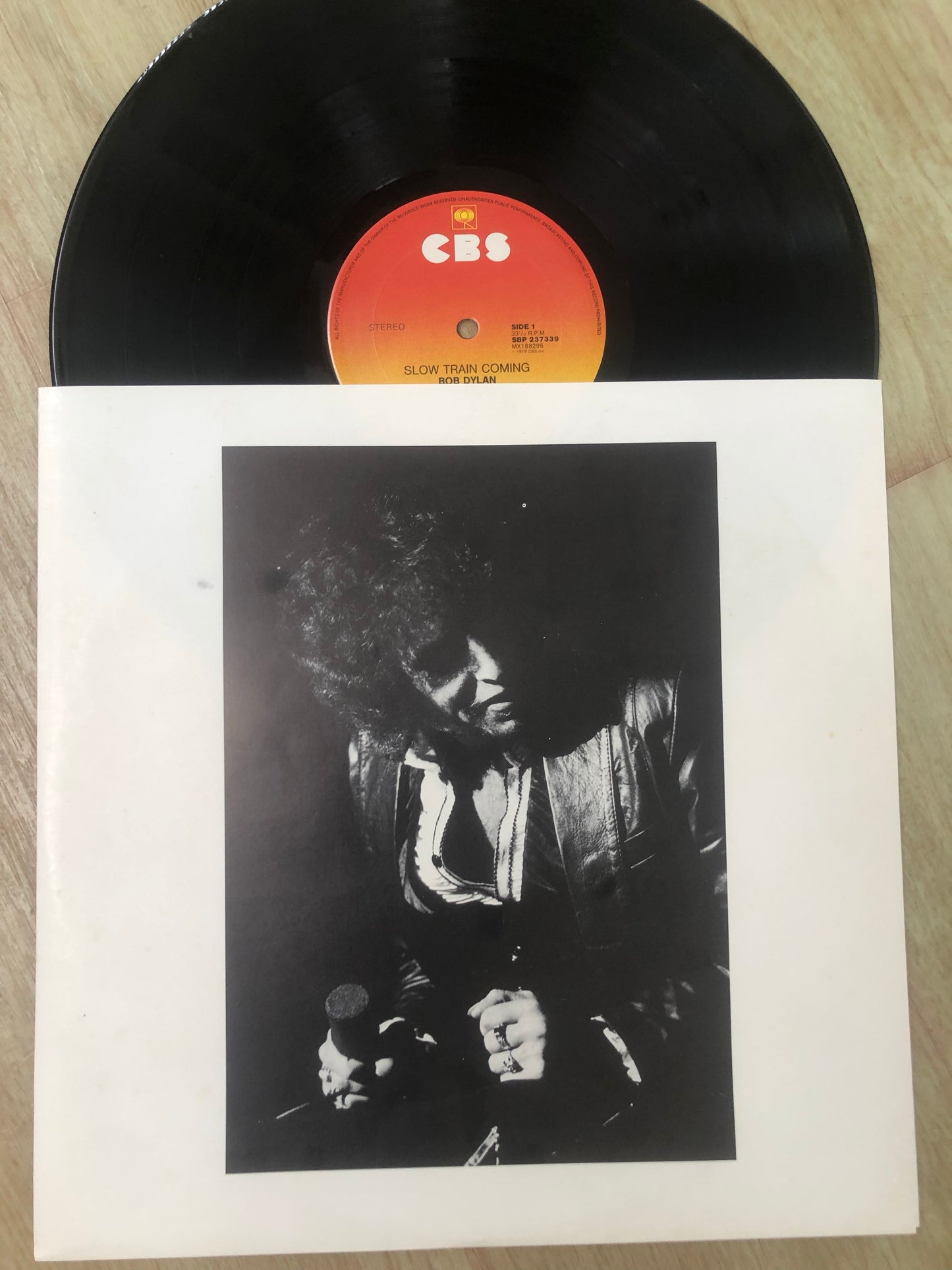 BOB DYLAN Slow Train Coming Lp CBS 1979 Oz Nm