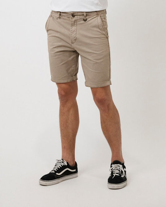 INDUSTRIE - The Washed Rinse Short - NEW CINNAMON