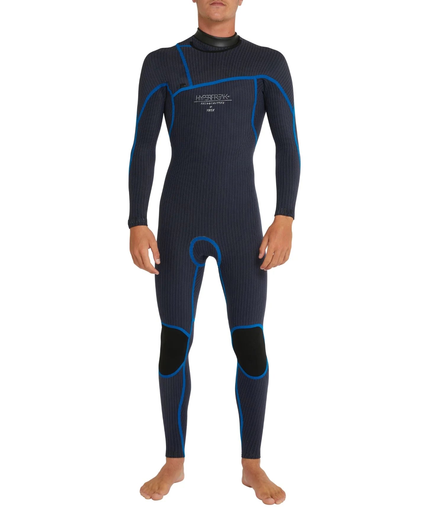 O'NEILL Hyperfreak 2/2mm Steamer Chest Zip Wetsuit - Black
