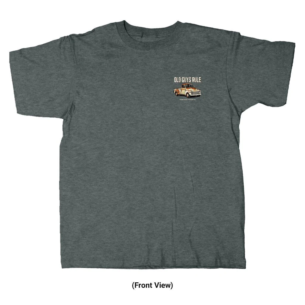 OLD GUYS RULE - Rusty Truck - Sports Grey
