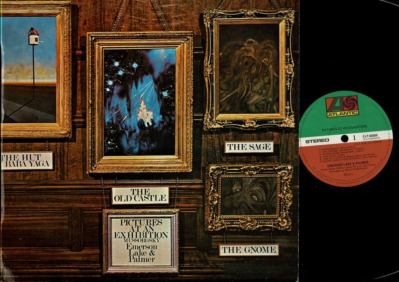 Emerson, Lake & Palmer-Pictures At An Exhibition-Lp NZ Press NM