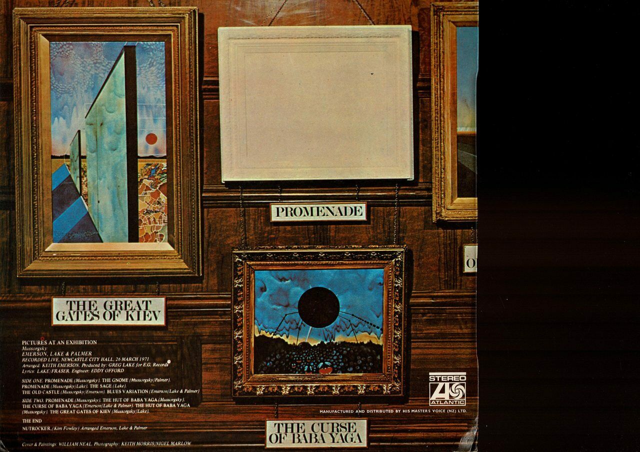 Emerson, Lake & Palmer-Pictures At An Exhibition-Lp NZ Press NM