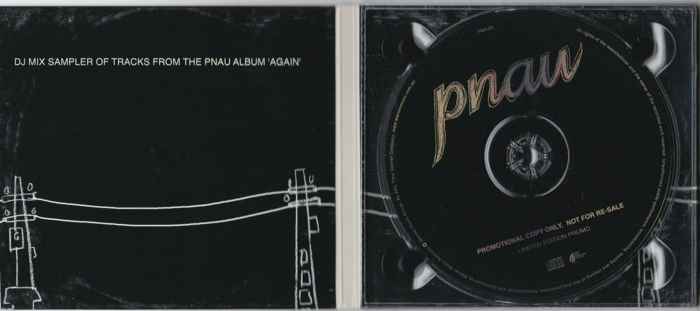 Pnau - Again - CD (Limited Edition Promo DJ Mix of Tracks from 'Again' PNAU02)