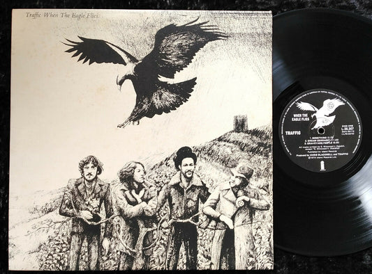 TRAFFIC When The Eagle Flies Island L 35307 LP 1974 Australia NM