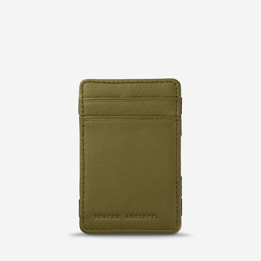 STATUS ANXIETY - Flip Wallet - Khaki