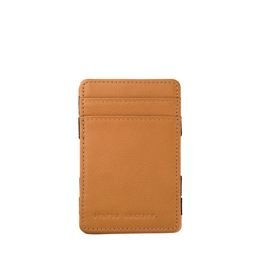 STATUS ANXIETY - Flip Wallet - CAMEL
