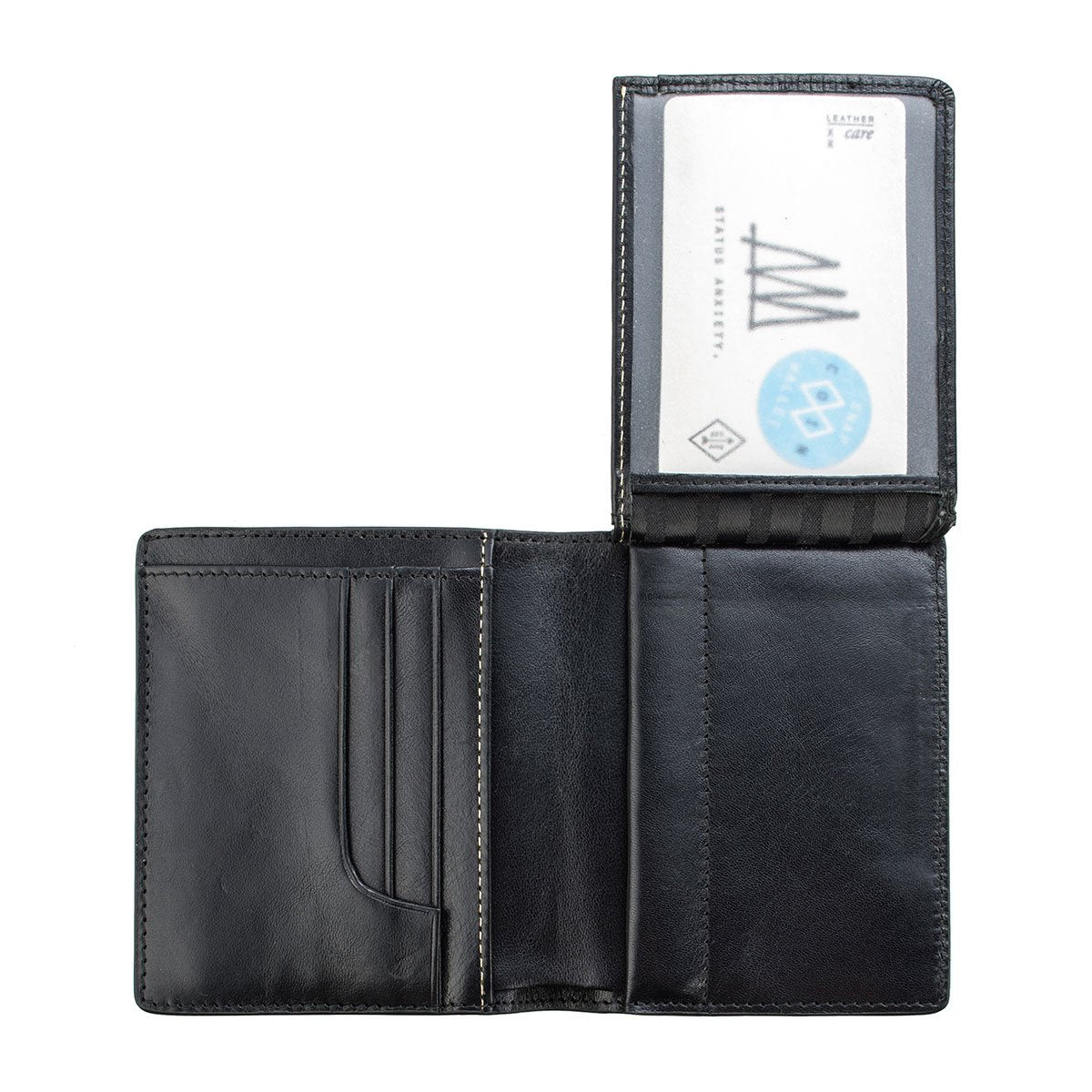 STATUS ANXIETY - Nathaniel Wallet - BLACK